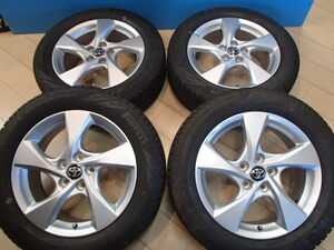 トヨタ C-HR 純正 6.5J 17in IS45 ピレリ スタッドレス 2023年製 215/60R17 アルフォード カローラクロス エスティマ