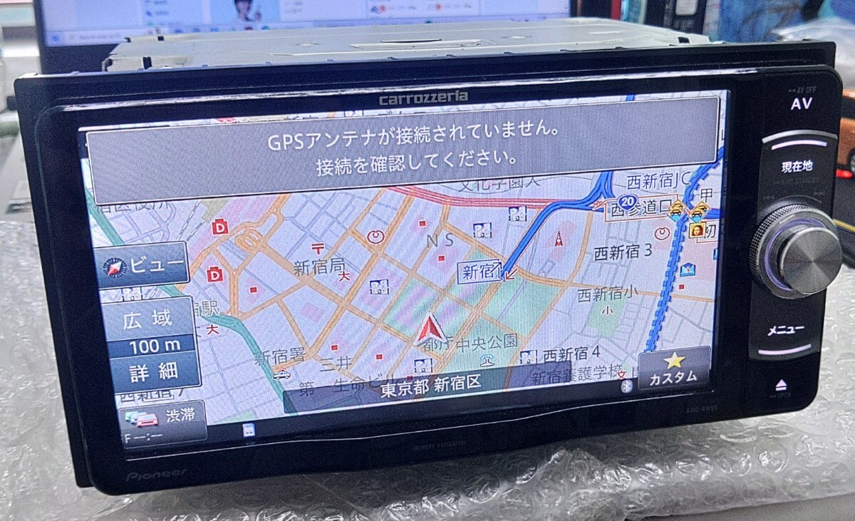 川*✓様 カロッツェリア AVIC-RW99 中古ナビ CD/DVD/Bluet 71+