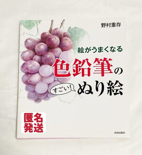 色鉛筆塗絵 絵がうまくなる色鉛筆のすごい!ぬり絵 野村重存/著