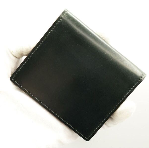 レア 美品 GANZO 六本木限定 シェルコードバン クロスマチコンパクトウォレット ガンゾ / ミニ財布 二つ折り財布 ホーウィン社 コードバン