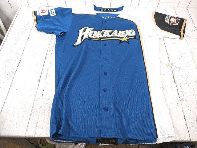 北海道日本ハムファイターズ 実使用ユニフォーム矢貫2015年支給プロコレ Yahoo!オークション -「日本ハム 実使用 ユニフォーム」(野球