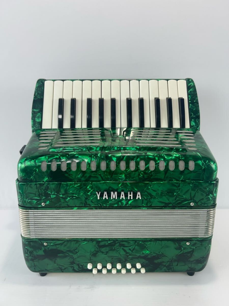 YAMAHA グリーン アコーディオン 12鍵盤 アンティーク YAMAHA グリーン アコーディオン 12鍵盤 アンティーク Yahoo