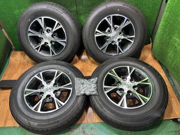 送料込み‼️エース200系純正タイヤホイール 新車外し。 2025年最新】Yahoo!オークション -ハイエース 200系 純正