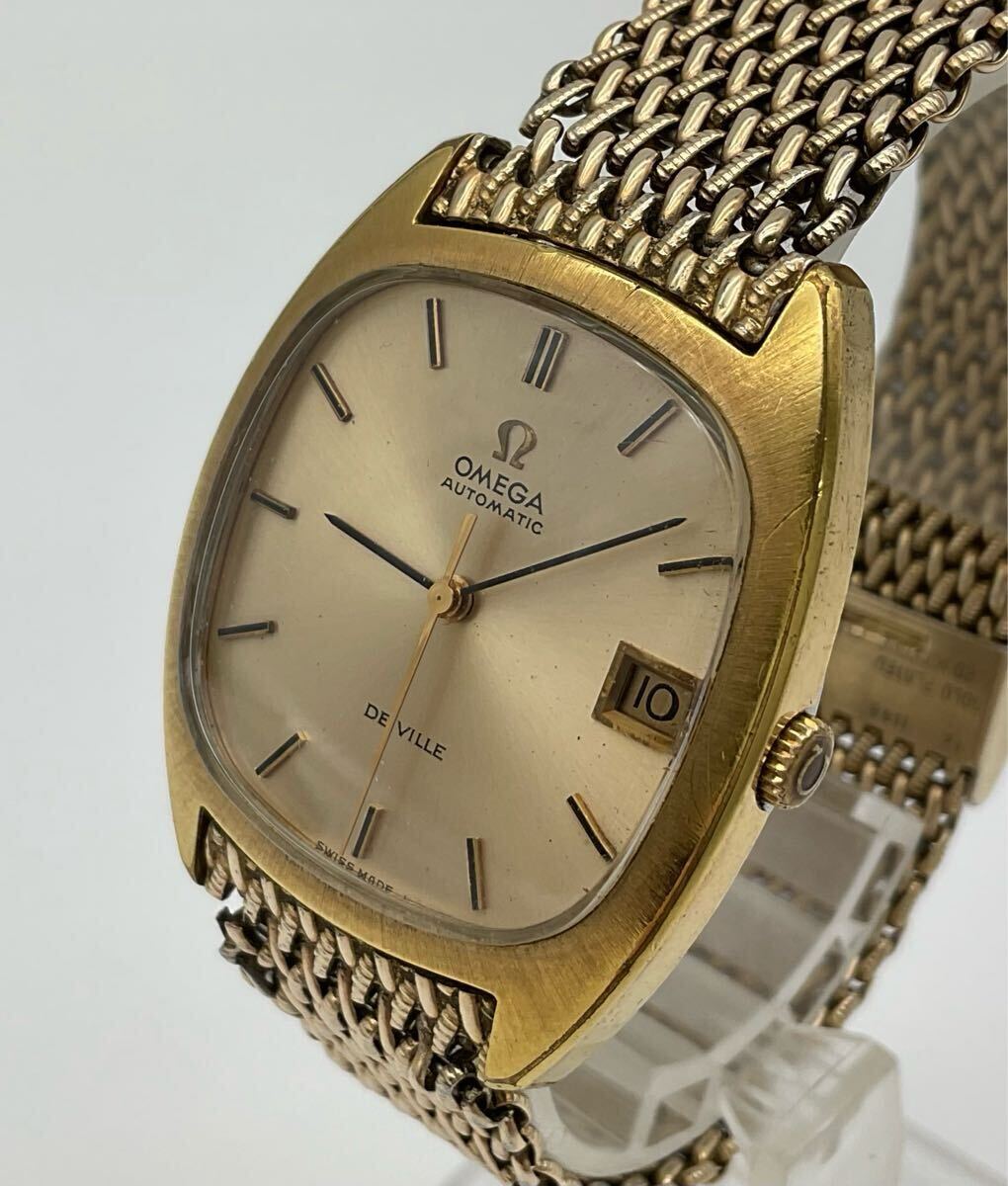OMEGA De Ville 自動巻き腕時計ジャンク品 Yahoo!オークション -「オメガデビルジャンク」の落札相場・落札価格