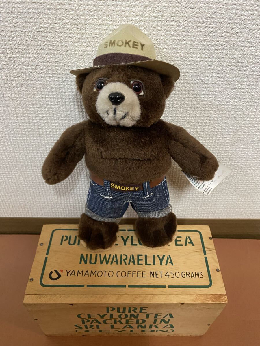 1970’s SMOKEY BEAR スモーキーベア ビンテージ ランプ ソフビ 1970's SMOKEY BEAR スモーキーベア ビンテージ ランプ ソフビ