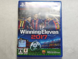 中古品 PS4ソフト ウイニングイレブン2017