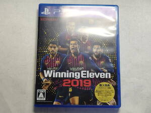中古品 PS4ソフト ウイニングイレブン2019