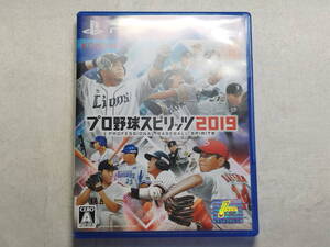 中古品 PS4ソフト プロ野球スピリッツ2019