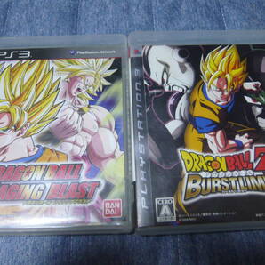★PS3ソフト 起動確認済 ドラゴンボール レイジングブラスト、ドラゴンボールZ バーストリミット★