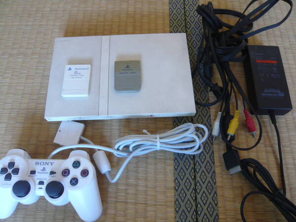 ★動作確認済 PS2本体(SCPH-75000)、メモリーカード、ソフト付き★