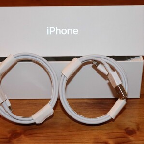 2m2本 充電器 純正工場品 iPhone ライトニングケーブル 送料無料