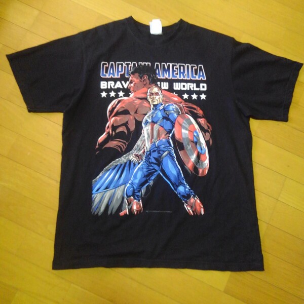 キャプテンアメリカ Tシャツ ユーズド XL