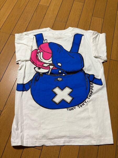 希少!BANDAI公式 ONE PIECE(ワンピース)チョッパーリュック Tシャツ(アニメTシャツ)