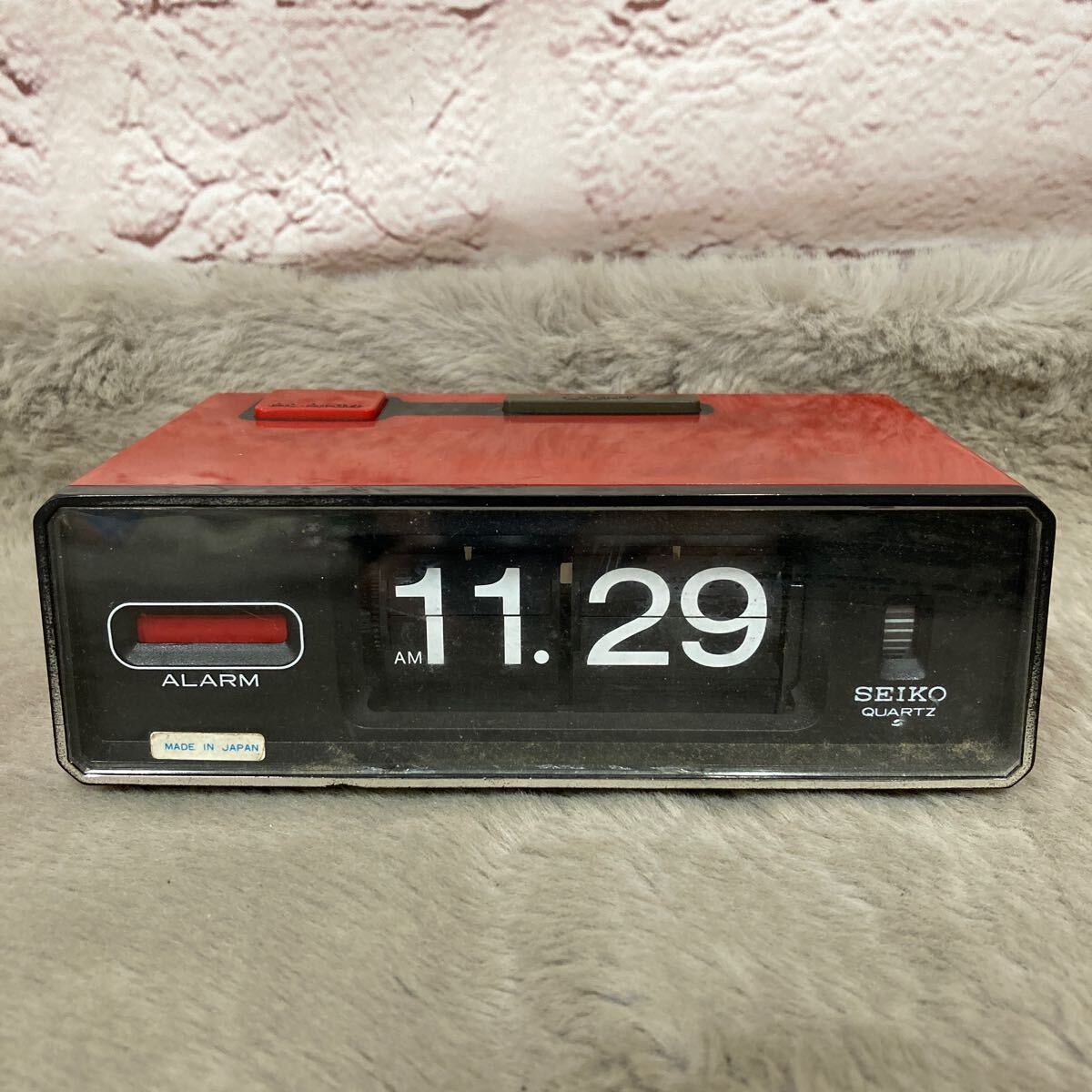 【電池式】SEIKO パタパタ時計 QN401T昭和レトロ 70s Yahoo!オークション -「qn401t」の落札相場・落札価格