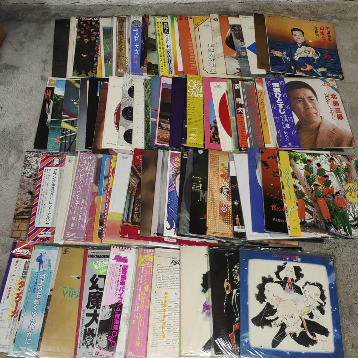 森 進一 レコード シングル 36タイトル LP 14タイトル 大量まとめて Yahoo!オークション -「森進一レコード」の落札相場・落札価格