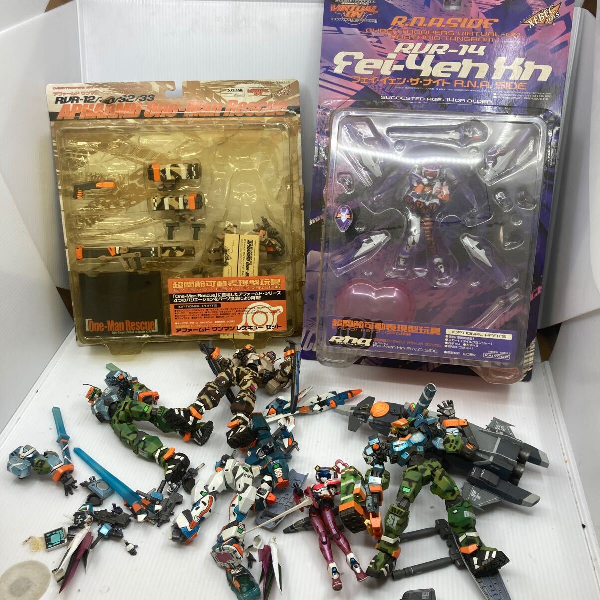 新品 未使用 バーチャロン フィギュア シークレット セット 壽屋 7個 Yahoo!オークション -「海洋堂 バーチャロン」の落札相場・落札価格