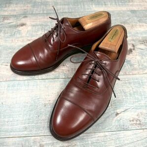 美品 Ferragamo ストレートチップ 6 1/2 2E イタリア名門