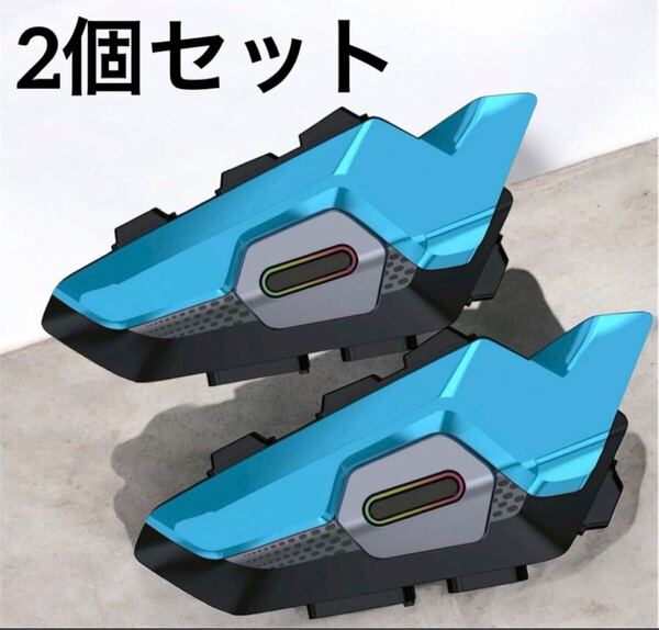 バイクインカム 2個 バイク2000m通信距離 音楽共有 バイク用インカム 防水