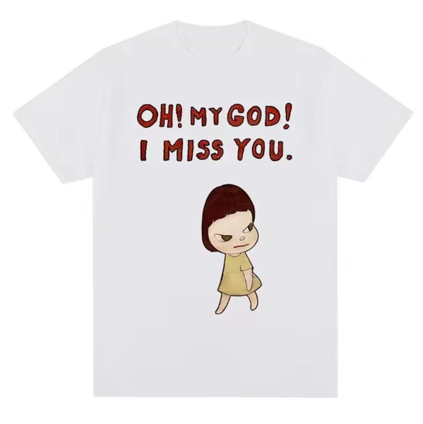 【未使用品】奈良美智 OH! MY GOD! I MISS YOU Tシャツ XL【送料無料・即決】