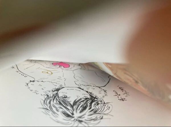 山田と少年 三田織 直筆カラーイラスト入りサイン本 BLコミック