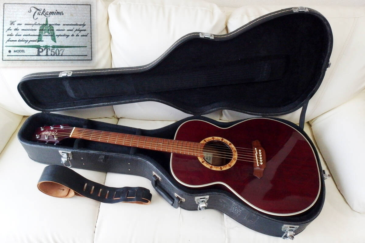 Takamine PT-106 アコギ エレアコ(ハードケース付き) 2025年最新】Yahoo!オークション -takamine ハードケースの中古