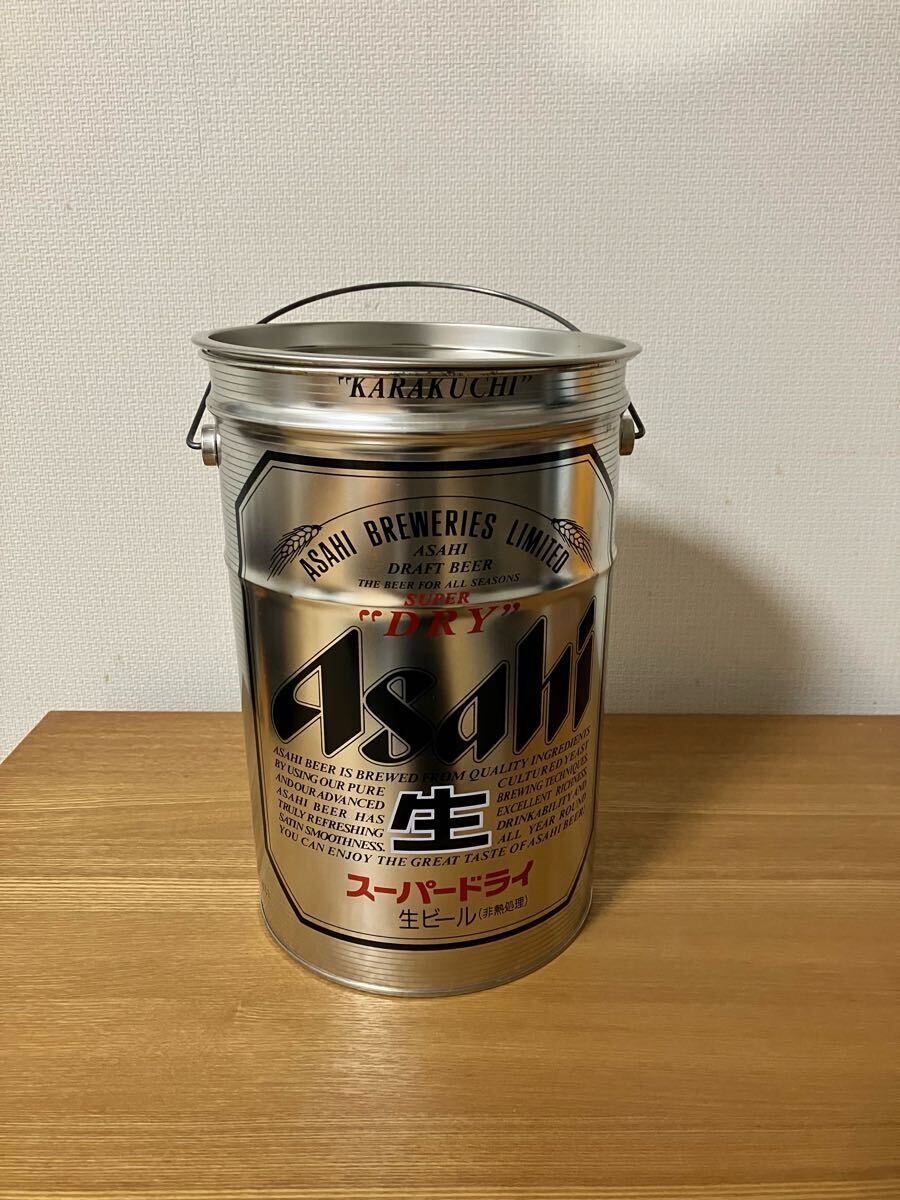 スーパードライ 缶 30周年 オリジナルペール缶 ノベルティ Yahoo!オークション -「ペール缶」(ドリンク) (広告、ノベルティ
