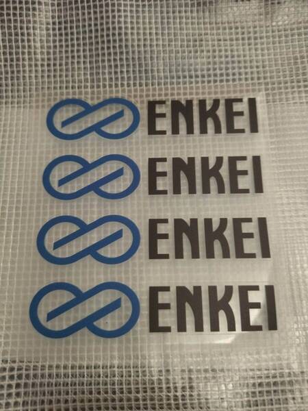 【ゆうパケット送料込】ENKEI(エンケイ) ステッカー ブラック ②