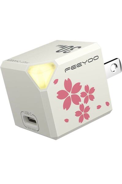 Feeyoo PD 充電器 30W type-c ポート【GaN (窒化ガリウム)採用/PD3.0対応/PSE技術基準適合】プラグ PD対応 iPhone 14シリーズ