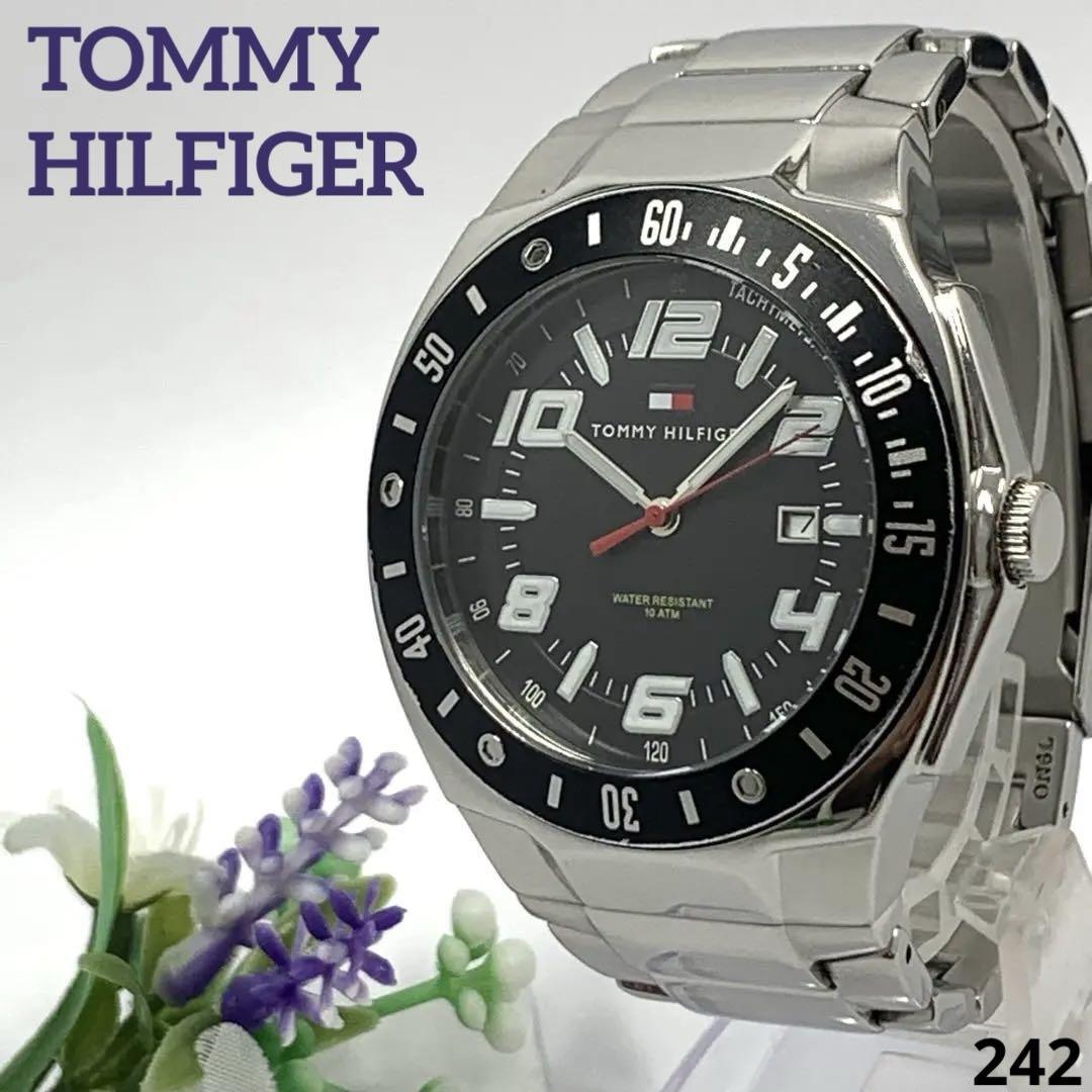 美品 電気交換済　  watch トミー　腕時計 2025年最新】Yahoo!オークション -トミーヒルフィガー 時計の
