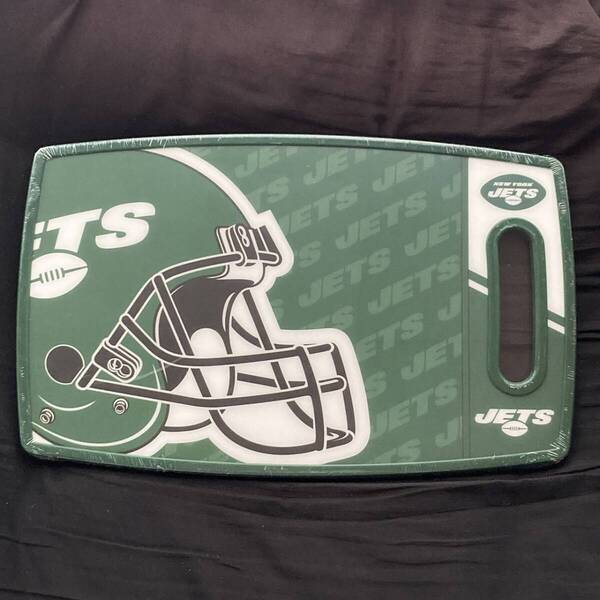 【新品・未使用品】YouTheFan NFL チームカラー カッティングボード まな板 NewYork Jets | NYJ ニューヨーク ジェッツ