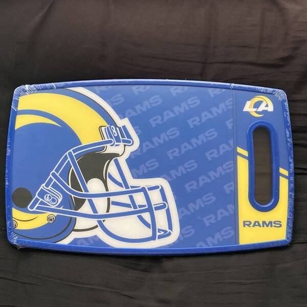 【新品・未使用品】YouTheFan NFL チームカラー カッティングボード まな板 LosAngeles Rams | LAR ロサンゼルス ラムズ