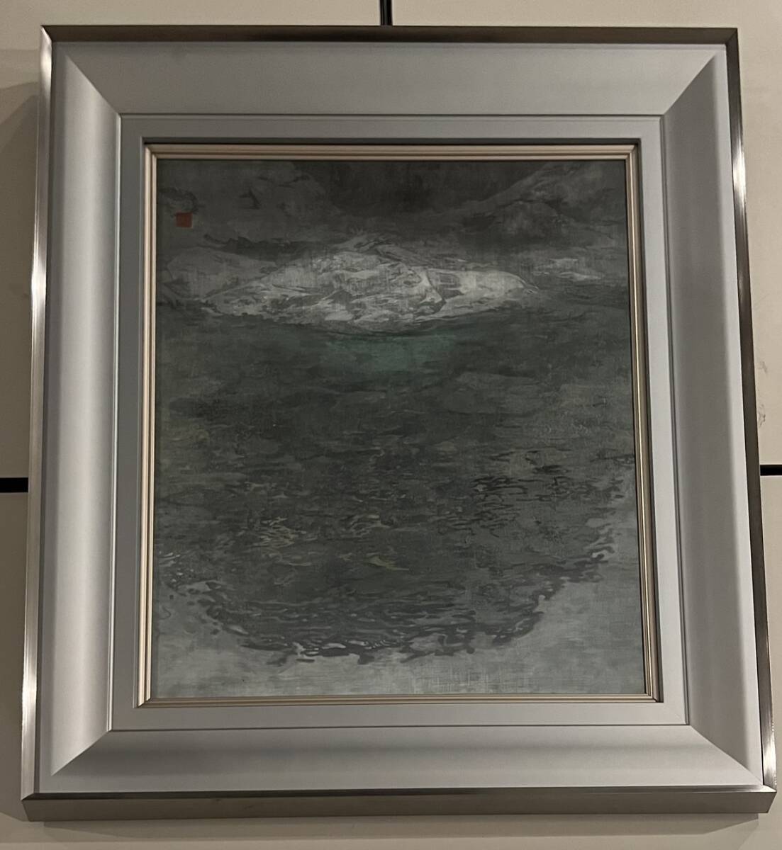 ◆樋笠数慶　「　黎明　」　日本画　P10号　院展内閣総理大臣賞、文部大臣賞◆ ◇樋笠数慶「黎明」日本画P10号院展内閣総理大臣賞、文部大臣賞◇