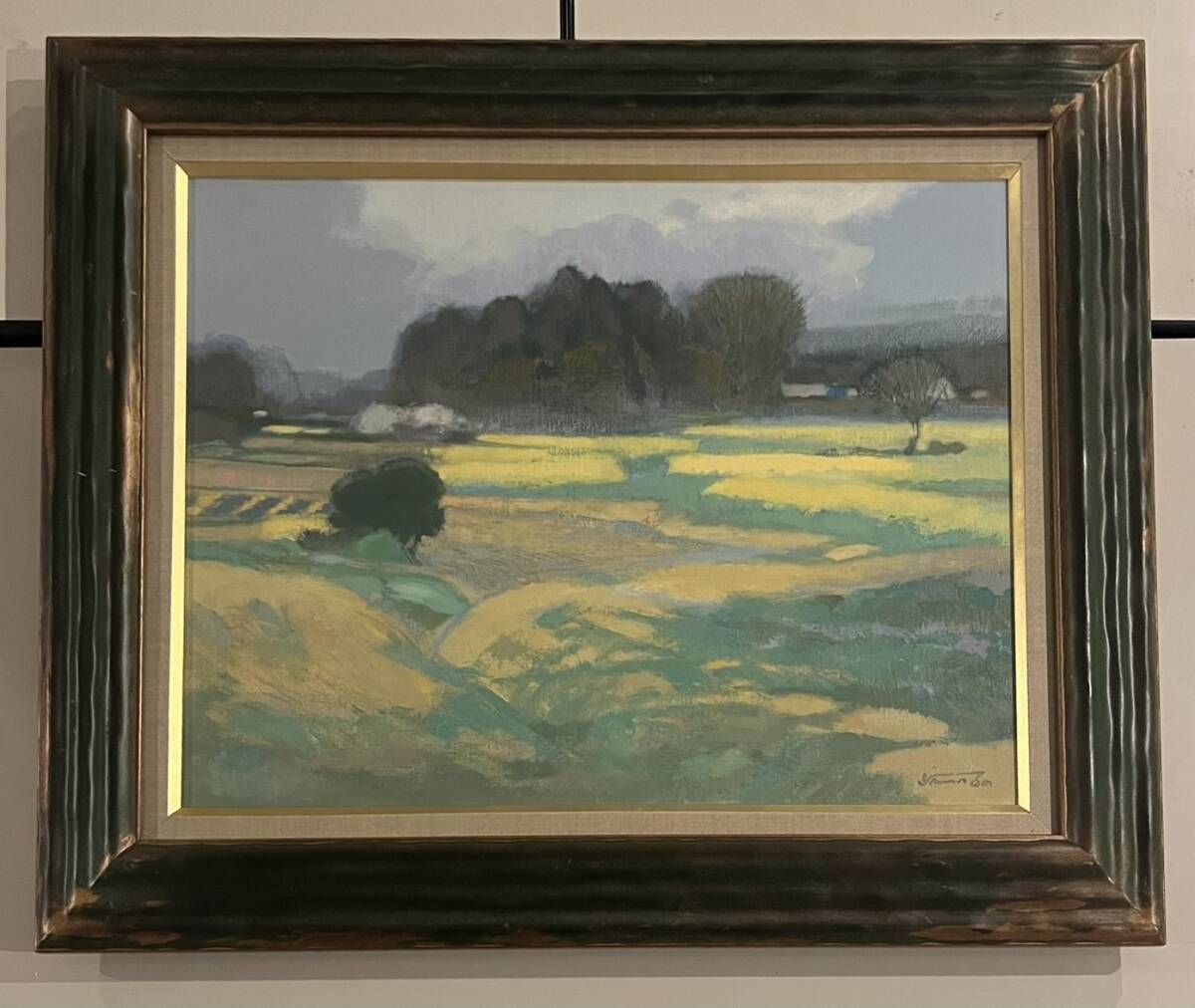 山羽斌、【富嶽秋日和】、希少な画集画、新品高級額 額装付、状態良好 2025年最新】Yahoo!オークション -斌の中古品・新品・未使用品一覧