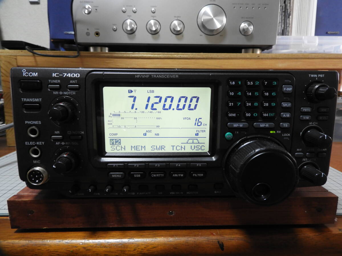 【美品】ICOM IC-7400 アマチュア無線機 Yahoo!オークション -「ic-7400」(トランシーバー) (アマチュア