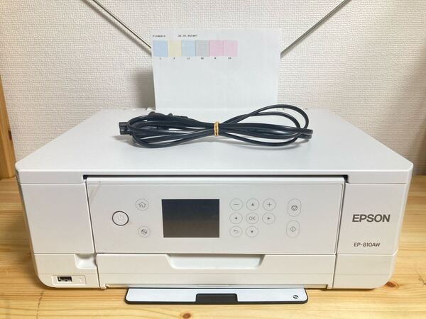 美品!! EPSON EP-810AW インクジェットプリンター エプソン