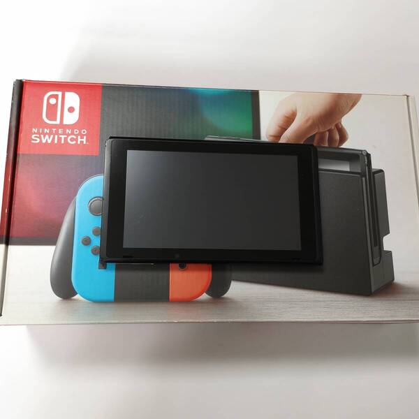 送料無料 動作確認済み Nintendo Switch HAC-S-KABAA 2017年製 未対策機 本体のみ HAC-001 中古