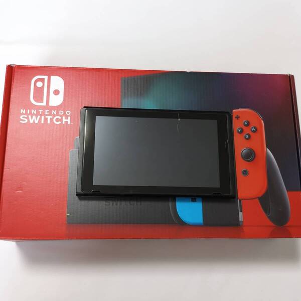 送料無料 動作確認済み Nintendo Switch HAD-S-KABAA 新モデル バッテリー改良型 本体のみ HAC-001(-01) 中古