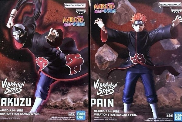 NARUTO ナルト VIBRATION STARS 疾風伝 ペイン 角都 カクズ フィギュア