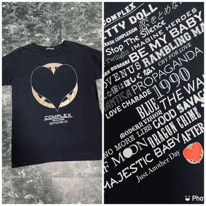 COMPLEX コンプレックス TOKYO DOME ハート Tシャツ L
