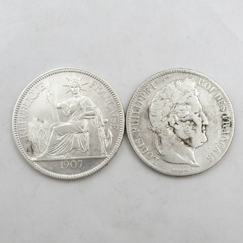 02 フランス5フラン銀貨全2枚 Yahoo!オークション -「フランス2フラン銀貨」(硬貨) (貨幣)の