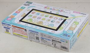 S★中古品★知育/電子玩具 『すみっコパッド 8インチ ブルー』 ピノチオ/アガツマ すみっコぐらし 要Wi-Fi環境 小学館監修学習アプリ搭載