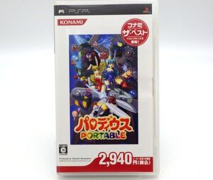 ●① PSP パロディウス PORTABLE ソフト KONAMI コナミ 中古 現状品 動作未確認