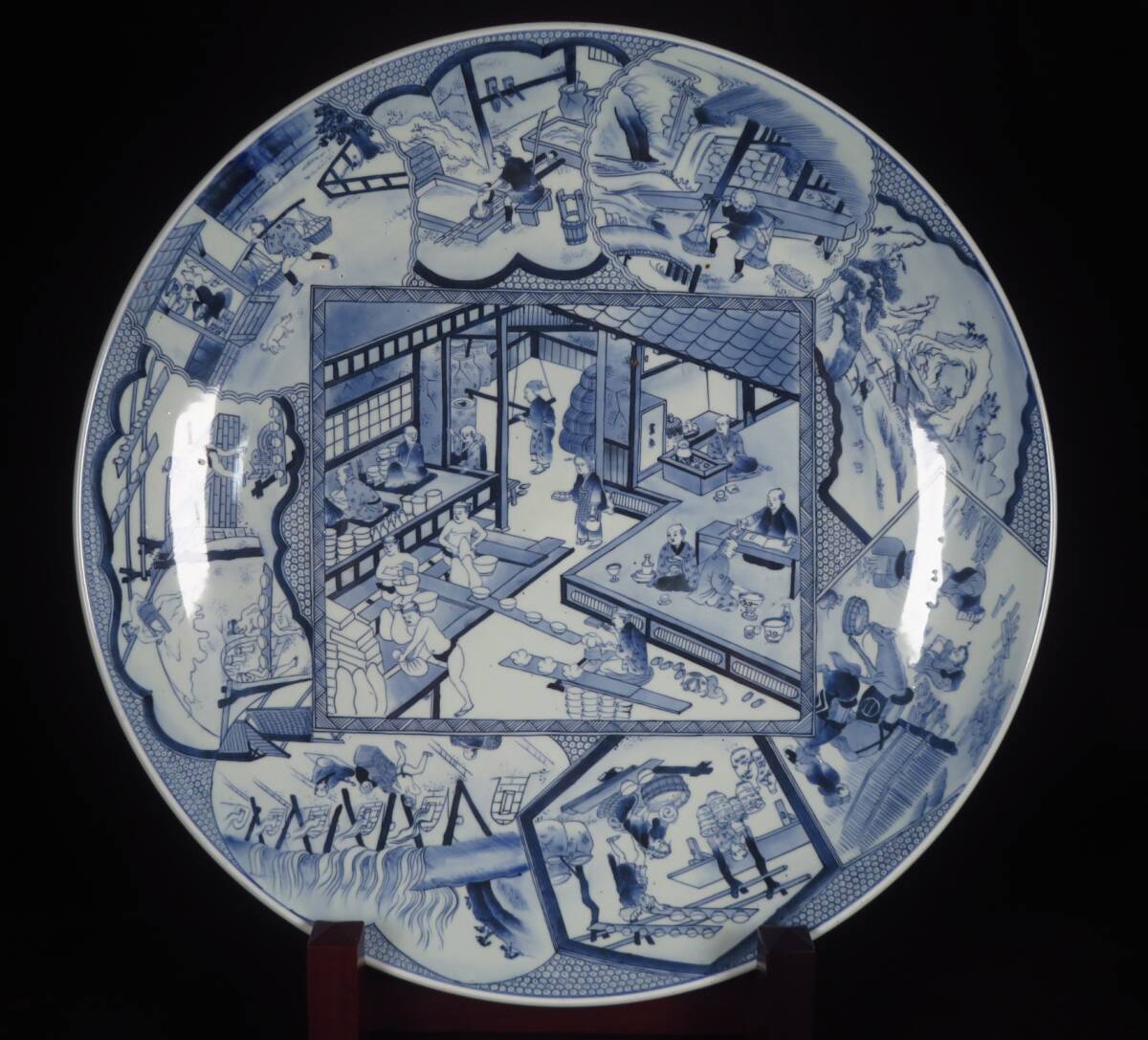 呉須　染め付け鳳凰紋　初期伊万里　値下げ！ 呉須 染め付け鳳凰紋 初期伊万里 値下げ！ - メルカリ