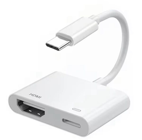 HDMI type-c ミラーリング アダプター 変換 ケーブル iPhone Nintendo switch TV テレビ 出力 Digital AV