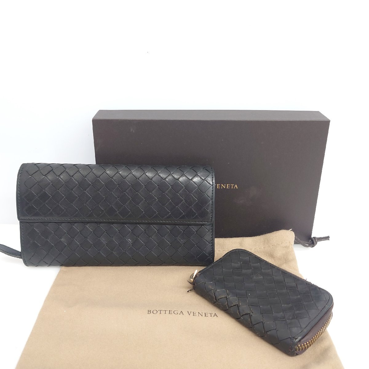ボッテガブェネタ　BOTTEGA VENETA 長財布　ジャンク品 BOTTEGA VENETA - ボッテガヴェネタ 長財布 ジャンク品の通販 by