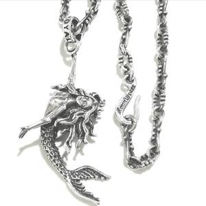* редкий стандартный товар Royal Order Swimming Mermaid & LuLu Chain Special Set Items колье серебряный 925*