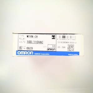 正規代理店購入 オムロン ミニパワーリレー MY4N-CR AC100V 10個