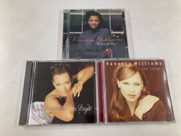 【W0168】ヴァネッサ・ウィリアムス CD アルバム 3枚セット●Vanessa Williams●The Sweetest Days●Star Bright●Love Songs