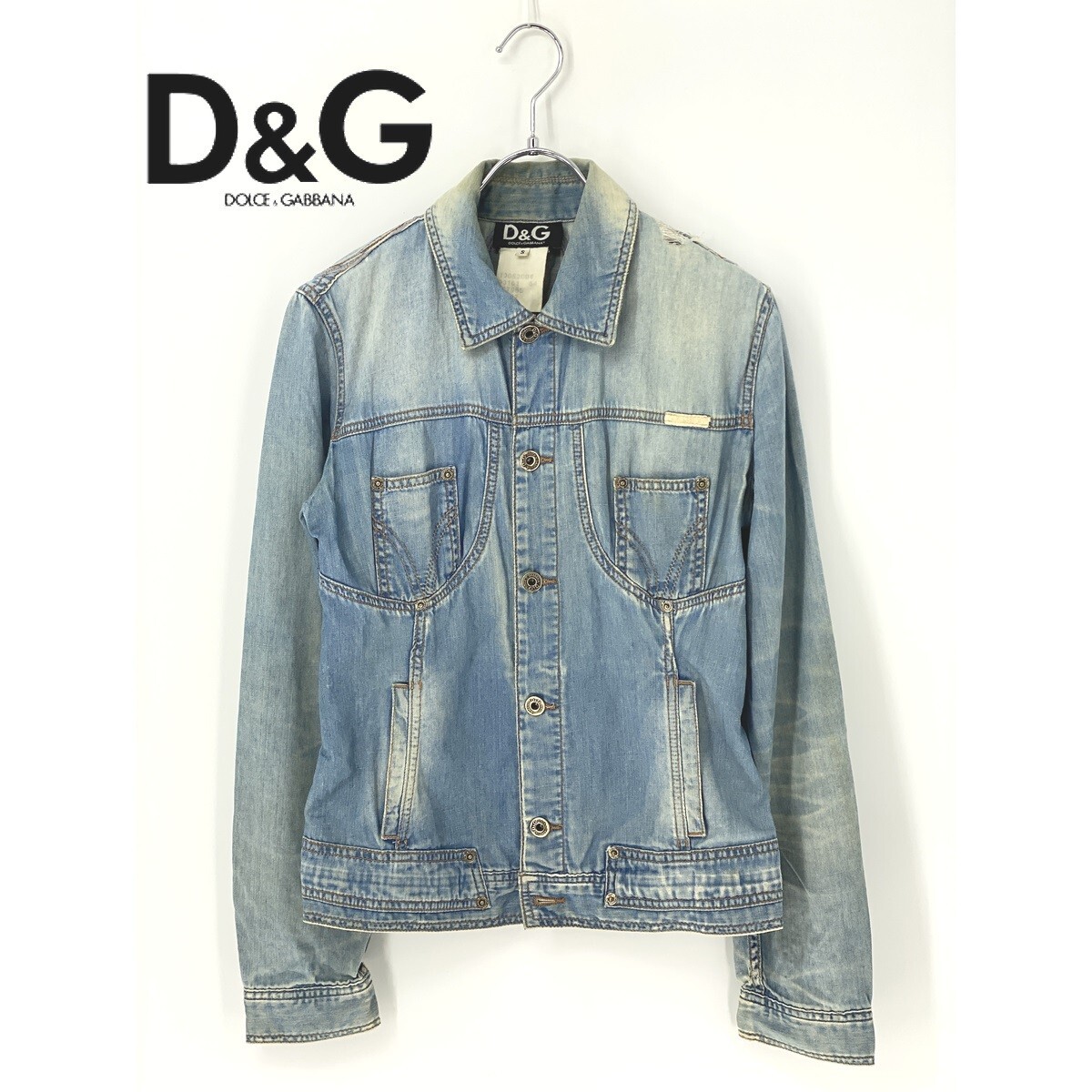 ドルチェアンドガッバーナ DOLCE&GABBANA デニム ジャケット WH 2025年最新】Yahoo!オークション -ドルガバ デニム ジャケットの