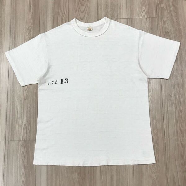 WAREHOUSE BEAMS BOY JAPAN ウエアハウス ビームス ボーイ コラボ 別注 シャツ ステンシル セクションナンバー ワーク ミリタリー Tシャツ